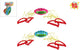 Lobbes sun fun speedball trekbal speelgoed 18cm voor kinderen.