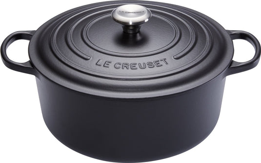 Le creuset signature braadpan - 5,3 l - ø 26 cm - zwart