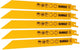 Dewalt accessoires reciprozaagblad bim 203x1,8mm ferro- en non-ferrometaal 3-8mm - dt2353-qz