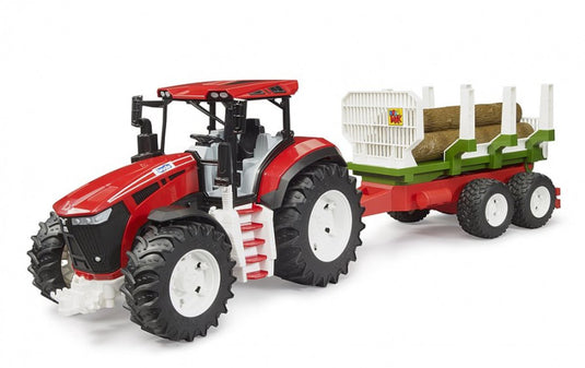 Bruder roadmax | tractor met bomentrailer | 3 bomen (03453) 530267