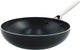Kochstar nacht keramische wokpan zonder deksel - 28cm - 3.69l - pfas-vrij - inductie wokpan - inductie pan - vaatwasserbestendig - ovenbestendig tot 200° c - keramische anti-aanbaklaag - rvs handgreep - rvs rand - zwart