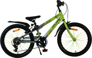 Volare rocky kinderfiets - 20 inch - jongens - groen- 7 speed