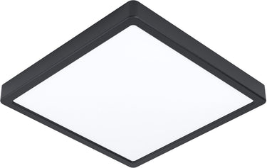 Eglo fueva 5 opbouwlamp - led - 28,5 cm - zwart - badkamer