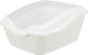 Trixie kattenbak cleany cat met rand wit - 54x45x29 cm