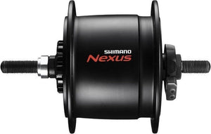 Shimano dynamonaaf 6v 2,4w dh-c6000 rb zwart