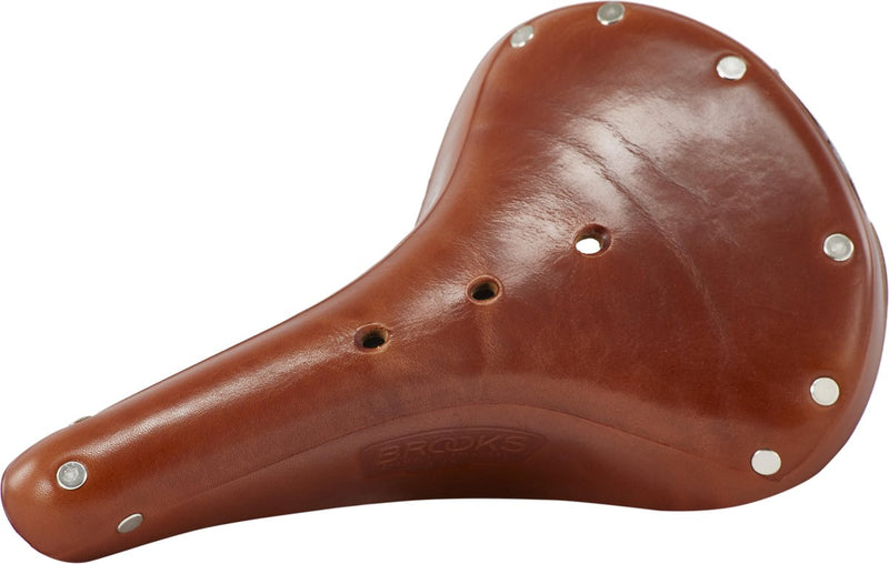 Afbeelding laden in galerijviewer, Brooks b17 zadel - leer, 175 mm breed, comfortabel en duurzaam
