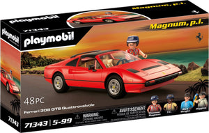 Playmobil magnum p.i. ferrari 308 gts quattrovalvole - 71343