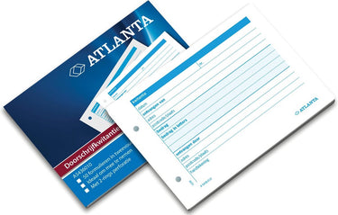 Atlanta kwitantieboekje djois atl a6 doorschrijf 50x2vel | 5 stuks