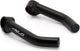Xlc be-01 sb-plus bar ends - mat zwart - aluminium