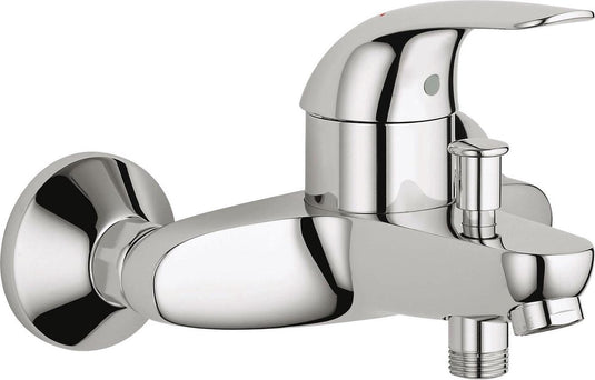 Grohe swift badkraan - 15cm hartafstand - met omstelling - chroom