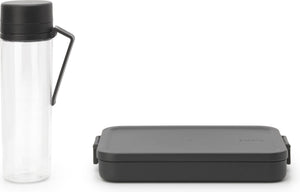 Brabantia make take breakset - 2-delig - kunststof - dark grey