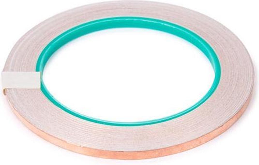 Velleman koperfolie, zelfklevend, beschermt tegen elektromagnetische interferentie (emi), 5 mm x 25 m