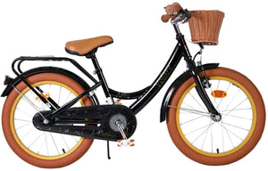 Volare ashley kinderfiets - meisjes - 18 inch - zwart