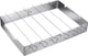 Westmark bbq spieshouder set - grill spiesen - gelijkmatig grillen - inklapbaar ontwerp - 7 delig - zilverkleurig