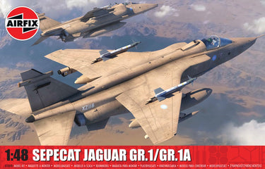 Airfix modelbouwpakket auto - 11010 sepecat jaguar - gr.1 gr.1a - straaljager plastic - 1:48 - modelbouw