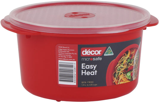 Decor décor microsafe bewaardoos - 1l5 - rond