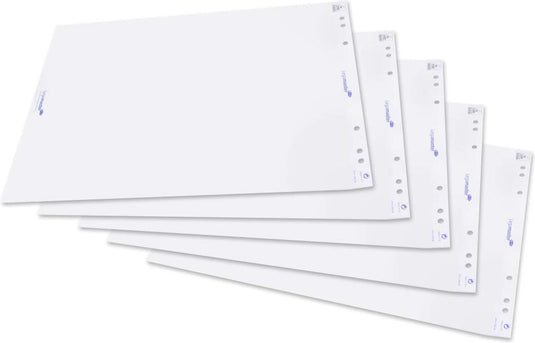 Legamaster flipover papierblok blanco 5 pak à 20 vel