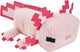 Mattel minecraft knuffel figure axolotl 20 cm knuffeles