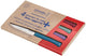 Opinel n°125 bon appétit+ glam tafelmessenset - 4-delig - multicolor - microkarteling - rvs - steakmes