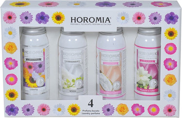 Horomia geschenkset - wasparfum proefpakket - horo 4 - 4x 50ml wasparfum