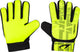 Avento keepershandschoenen - junior - geel zwart - maat m - pu grip m
