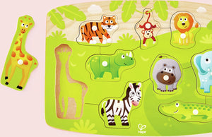 Hape jungle knijper puzzel