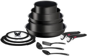 Tefal ingenio unlimited - pannenset - 13-delig - inductie - stapelbaar - afneembare handgreep - ruimtebesparend