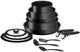 Tefal ingenio unlimited - pannenset - 13-delig - inductie - stapelbaar - afneembare handgreep - ruimtebesparend