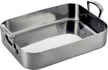 Scanpan fusion 5 - braadslede - ovenschaal - 35x24cm - staal - inductie