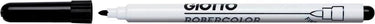 Giotto robercolor whiteboardmarker fijn, ronde punt, zwart 12 stuks