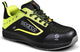 Sparco cup nurburg – lichtgewicht s1p veiligheidsschoen met ademend jacquard en sportieve stijl - zwart 43
