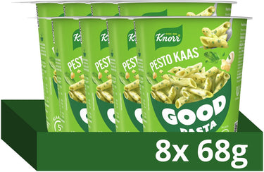 Knorr good pasta - pesto kaas - klaar in 5 minuten - 8 x 68 g