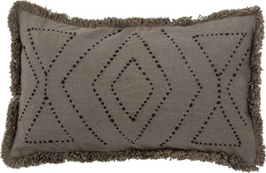 Bloomingville baloo cushion, brown, cotton