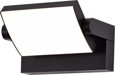 V-tac vt-11020-b led draaibare wandlamp - ip65 waterdicht - zwart - 17w - 2520 lumen - 3000k