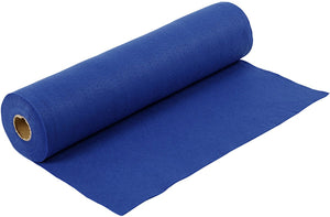 Creotime hobbyvilt, b: 45 cm, dikte 1,5 mm, 5 m, blauw