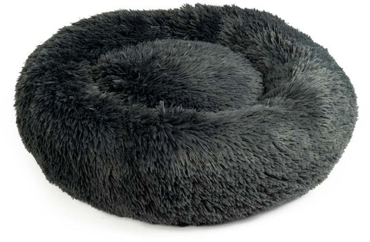 Duvo plus - donut bed - donker grijs - m - 65x65x15cm