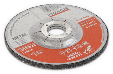 Kreator krt070320 afbraamschijf - 3 stuks - metaal - ø125 - 6mm