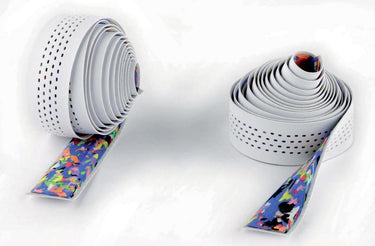 Cinelli caleido ribbon stuurlint, wit