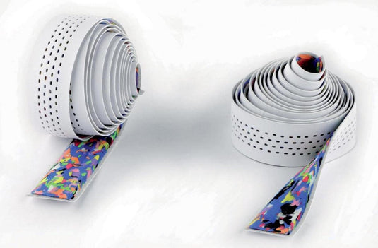 Cinelli caleido ribbon stuurlint, wit