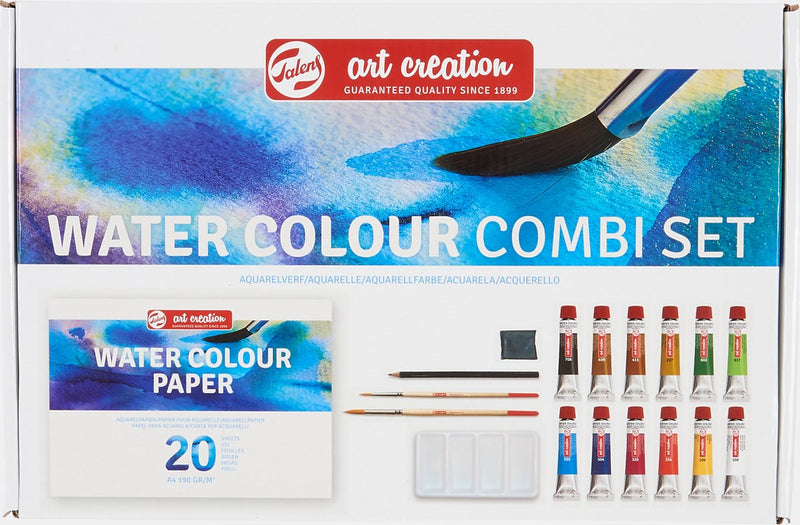 Afbeelding laden in galerijviewer, Talens art creation aquarelverf combiset
