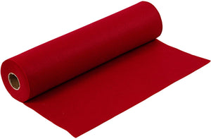 Creativ company cc craft felt, , dark red, 5 m 1 roll