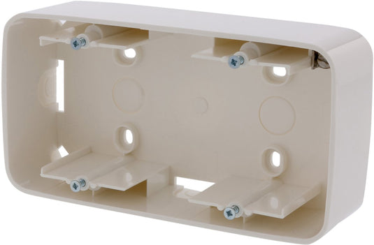 Busch-jaeger reflex opbouwraam - opbouw - 2-voudig - polarwit