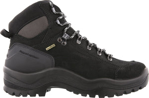 Grisport bergen mid unisex wandelschoenen - black