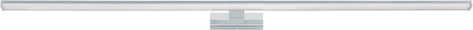 Eglo pandella 1 spiegellamp - led - 120 cm - zilver wit - badkamer