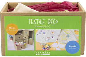 Creativ company cc mijn knutselstation textieldecoratie extra lade