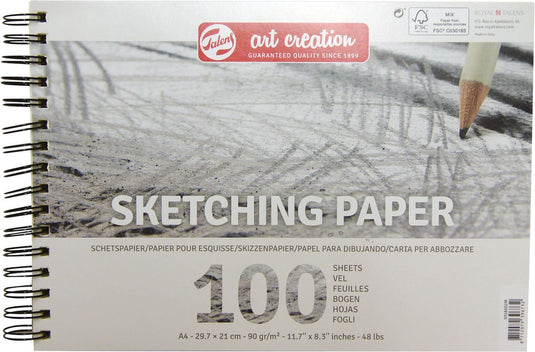 Talens art creation schetspapier 29,7x21cm 90g 100 vellen