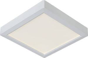 Lucide tendo-led - plafonnière (plafondlamp) - led - 1x18w 3000k - wit