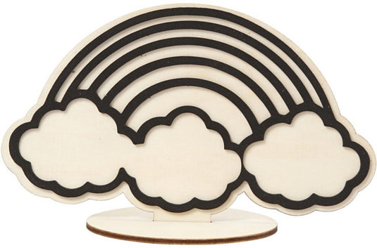 Creativ company http: www.cchobby.nl figuur-om-te-decoreren-regenboog-10-5-cm-1-stuk