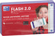Oxford flash 2.0 - flashcards - geruit 5mm - a7 - paarse rand - 80 stuks