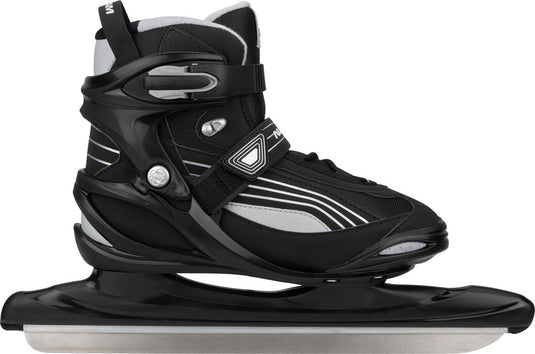 Nijdam norenschaats - semi-softboot - zwart - maat 45